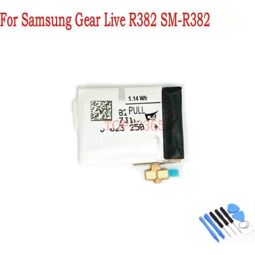 100% NEW Original Battery For Samsung Gear Live R382 SM-R382 Smart watch battery
