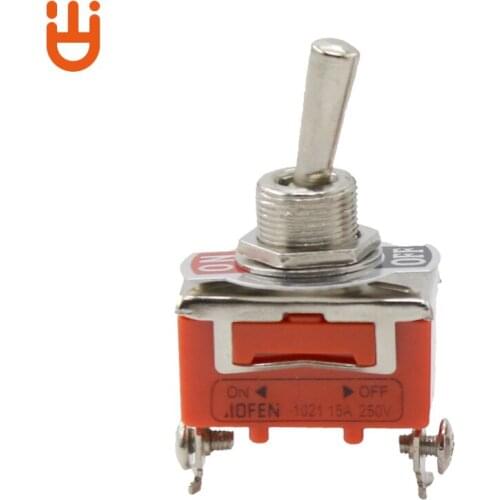 1021 button switch single pole single-throw 2-foot 2-step shaking arm switch toggle power switch