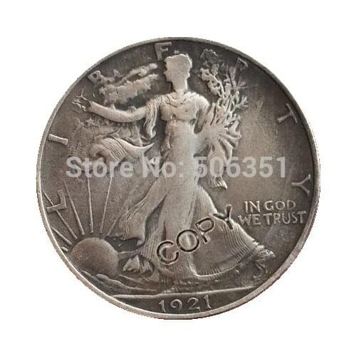 1921,P D S Walking Liberty Half Dollar COPY COINS