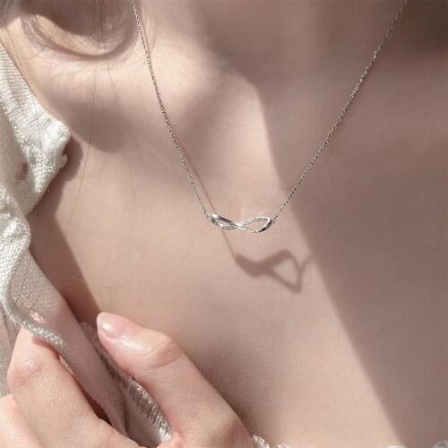 925 Sterling Silver Crystal Cross Charm Pendant Choker Necklace Wedding Jewelry For Women dz099
