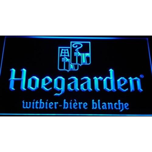 A173 Hoegaarden Belgium Beer Bar LED Neon Light Signs with On/Off Switch 20+ Colors 5 Sizes to choose