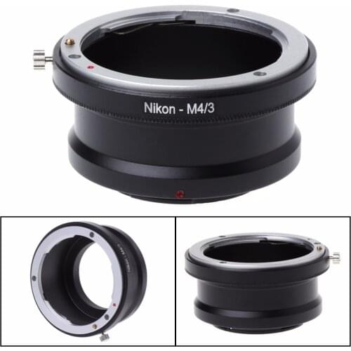 OOTDTY Camera Lens Adapter AI-M4/3 Mount Adapter Ring For Nikon F AI AF Lens to Micro 4/3 Olympus Panasonic Dropshipping
