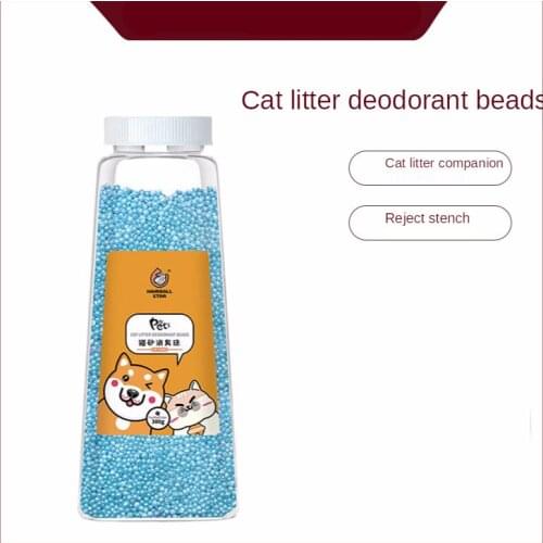Cat Litter Deodorizer - Litter Box Odor Eliminator-Fragrance Free-Longer Kitty Litter Life