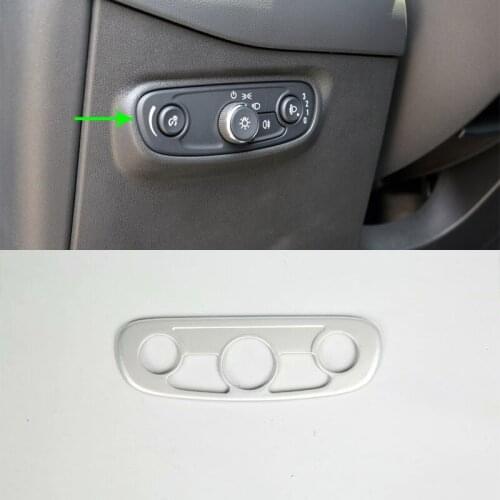 LHD Head Light Cheap Accessories Interior Decoration Lamp Adjustment Cover Trim For Chevrolet Equinox 2017