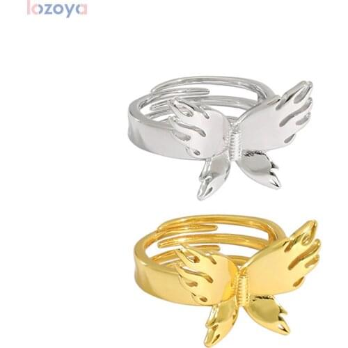 Женские серебряные кольца LOZOYA China At AliExpress