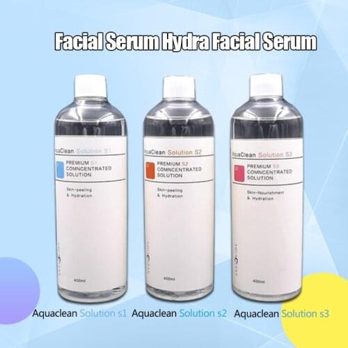 NEWEST !! Aqua Peel Concentrated Solution 400ml Per Bottle Aqua Facial Serum Hydra Facial Serum For Normal Skin Aqua Clean