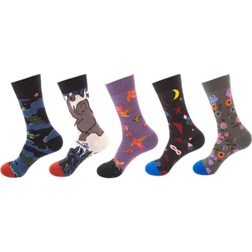 New Arrivals Wholesale Socks Men Funny Cotton Street Sports Socks Crew Socks Men