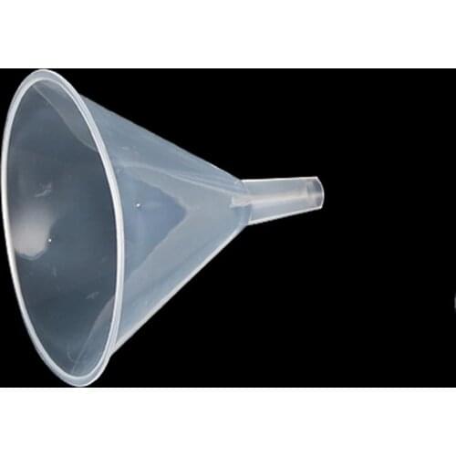 10 Pcs 150mm Plastic Small Funnels Perfume Liquid Essential Oil Filling Empty Bottle Packing Tool School Laboratory Supplies