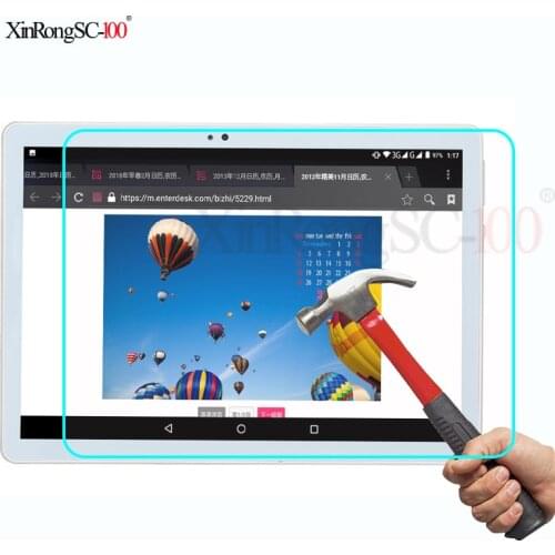 Size 235*164mm 235*163mm 235*166mm Tempered Glass Film Protector for BDF MTK6580 10.1 inch KT107_V01 KT107 V01 tablet