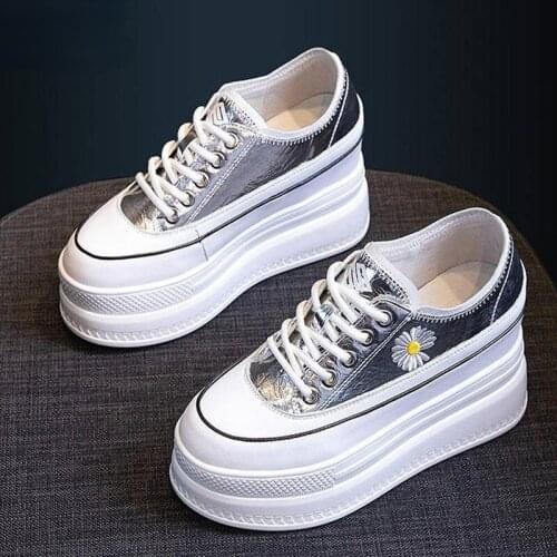 Size 34-40 Women High Heel Shoes Fashion Thick Bottom Pumps Summer Sneakers Office Shoes Women Casual Daily Footwear