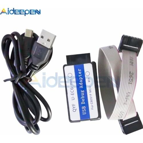 U-EC6 USB Universal Emulator Compatible with C8051 full range of MCUs Muni USB Simulation Support Program Download