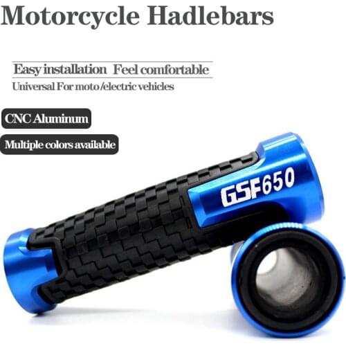 7/8 "22mm Universal Motorcycle Handle Handlebar Hand Bar Grip For Suzuki GSF-650 GSF650 GSF 650 BANDIT GSF 650 2005 2006 2007