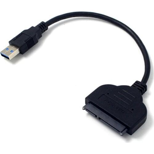 USB 3.0 To sata3 Hard Drive data line 22 Pin cable usb to sata adapter For 2.5 Inch sata HDD SSD
