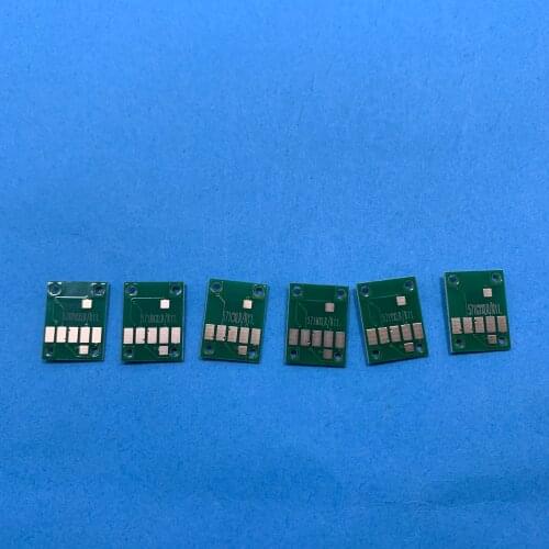 YOTAT 6 colors Permanent chip PGI-570XL PGI-570 CLI-571 For Canon PIXMA MG7750 MG7751 MG7752 MG7753 TS8050 TS8051