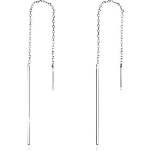 ANNA QUEEN New Fashion Long Chain Drop Dangle Earrings for Women Fashion Jewelry Earring For Women Party SLW0070