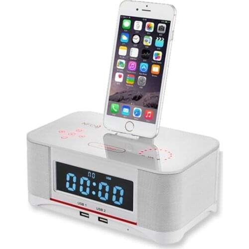 A8 Charging Base Audio NFC Bluetooth Speaker Alarm Clock