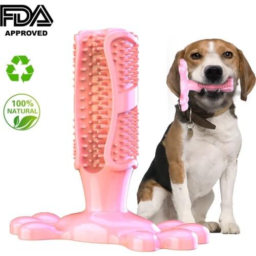 Pet Supplies Rubber Kong Dog Toy Puppy Accessories Dog Toothbrush Fidget Toys Puppy Chew Teething Toys Wholesale Small Dog Toys