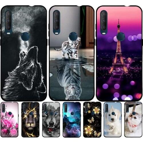 B For Alcatel 1SE 2020 Case Soft Silicone Back Phone Cover Case for Alcatel 1SE 2020 Coque 1SE 5030F 5030U Case Shockproof Cover