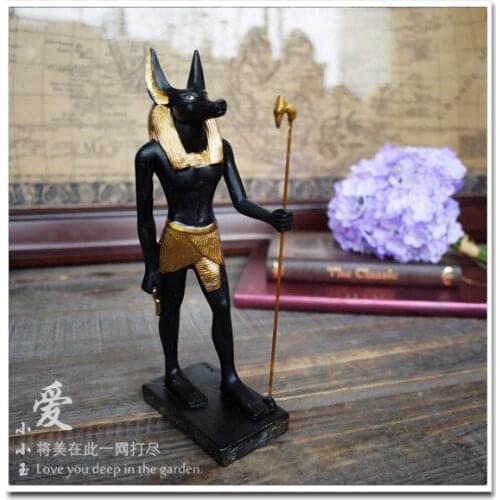 Free Shipping Statue of A Nubies Resin Ornaments Decorations Christmas Gift Home Crafts