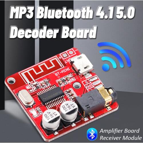 Bluetooth Audio Receiver Board Bluetooth 5.0 MP3 Lossless Decoder Board Wireless Stereo Music Module 3.7-5V XY-BT-Mini