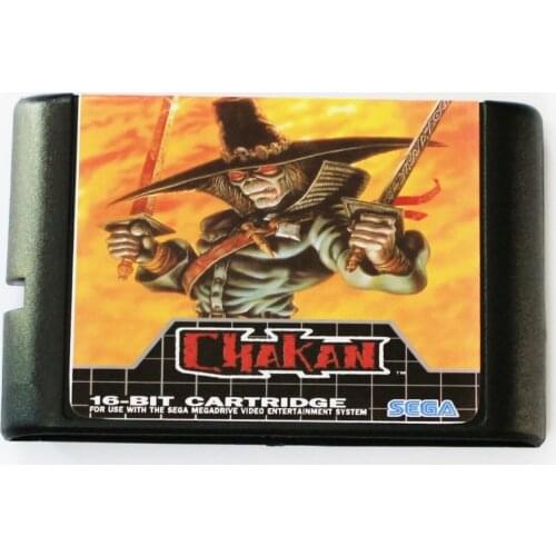 Chakan The Forever Man 16 bit MD Game Card For Sega Mega Drive For SEGA Genesis