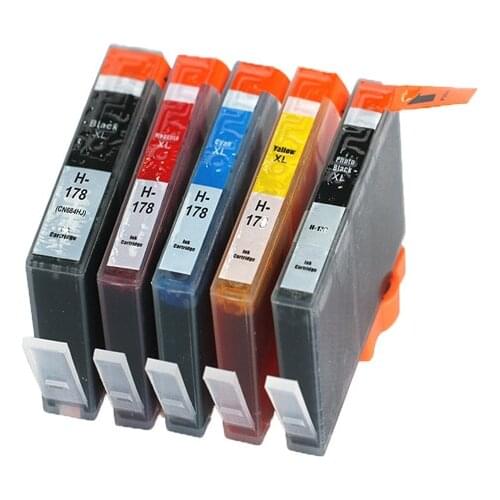 BLOOM compatible for HP 178 178XL ink cartridge for HP Photosmart D5463 ProB8553 C309a C309c printer