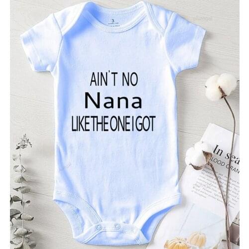 Clothes infant bodysuit for newborns printing nana winter jumpsuit kids boy clothing newborn baby fall girl Bodysuits Cotton
