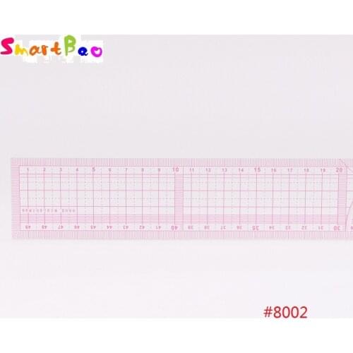 50cm Garment Ruler METRIC Fashion Design Grading Ruler Metric with Grid 2Pcs/Lot #8002