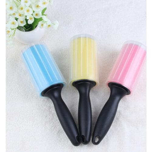 Lint Rollers Reusable Washable Lint Roller Sticky Silicone Dust Wiper Pet Hair Remover Cleaning Brush Tools for Pet Cloth