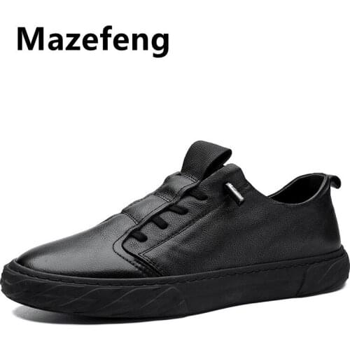 2021 New Men Shoes Leather Cowhide Leather Shoes Men Comfortable Low-top British Casual Single Shoes Leather Shoes Formal Shoes