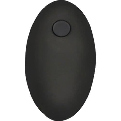 Male prostatic massager threaded back vibration anal plug with 7 frequency vibration wireless remote control USB charging