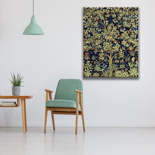 New Arrival DIY Paintings By Numbers Abstract Landscape Tree Of Life Modern Home Decoration Art Supplies Unique Gift 40×50 CM