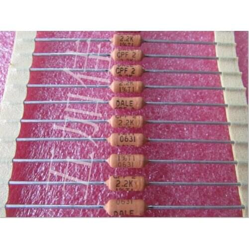 Original new 100% CPF-2 2.2K 2W CPF22K2000FKRE6 metal film resistance 3x8.5mm (Inductor)