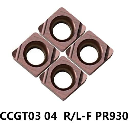 Original Turning Tools PR930 CCGT 030104 040104 CCGT030102 CCGT030104 CCGT040102 CCGT040104 R -F L-F Carbide Inserts CNC Cutter