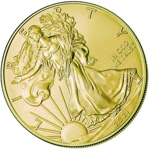 American Statue Of Liberty Eagle Coin Commemorative Gift Coin High Strength Wear Resistance Rust Resistance Durability Gift