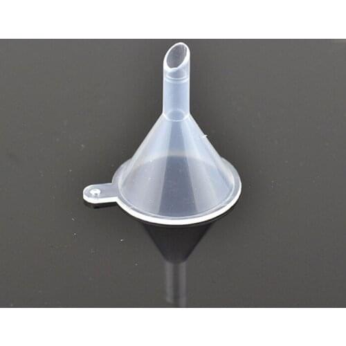 Plastic 10 Pcs/lot Small Funnels For Perfume Liquid Essential Oil Filling Empty Bottle Packing Tool Lab Supplies