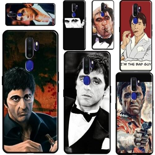 Scarface Tony Montana Phone Case For OPPO A5 A9 A31 A53 2020 A52 A72 A15 A83 A91 A1K A5S Reno2 Z Find X2 X3 Pro