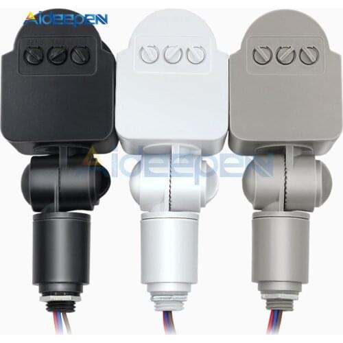 LED Motion Sensor 220V 110V Automatic Infrared 12V PIR Movement Detector Wall Mount Timer Outdoor 12V Sensor Light Switch