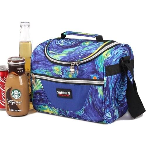 Thermal Insulation Cooler Lunch Bag Picnic Pouch Fresh Keeping Ice Pack Food Fruit Container Storage Accessory Supply Stuff