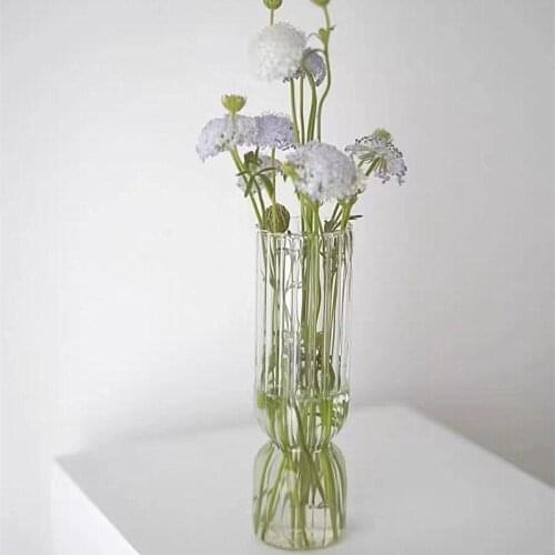 Flower Vase for Table Decoration Living Room Decorative Vase Decor Flowers Arrangement Floral Flower Nordic Vase