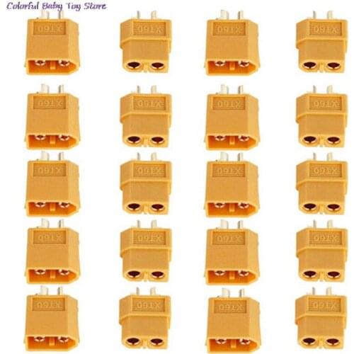 1 Pair XT60 XT-60 Male Female Bullet Connectors Plugs For RC Lipo Battery Wholesale
