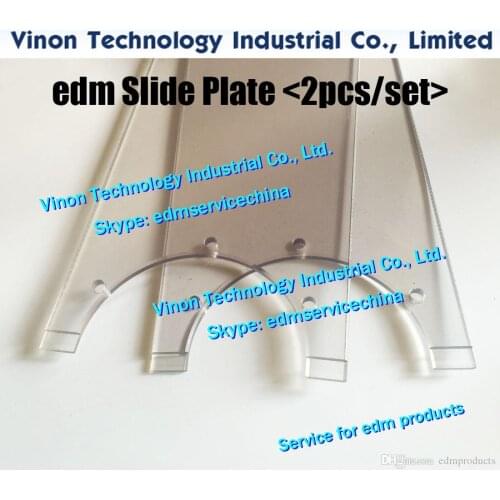2pcs/set) A320D edm Slide Plate A+B Set for Sodic A320 Wire Cut EDM Machine use good acrylic material provide long service life
