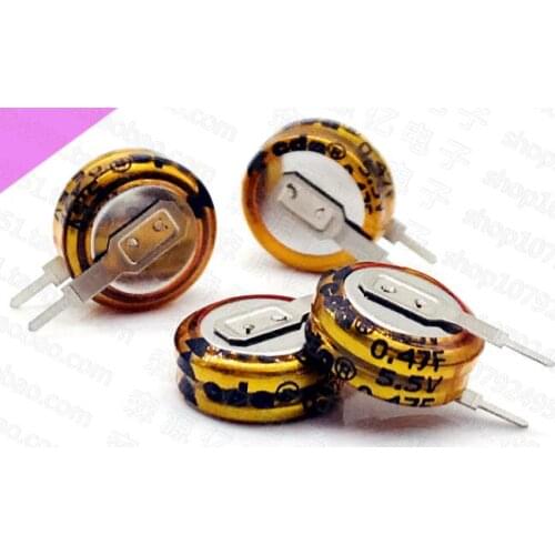 200PCS 5.5V 0.47F V Type 474V Vertical Type 5.5v0.47f 11.5*4.5*5