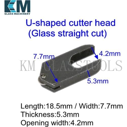 Free Shipping! Glass Automatic cutting table type U cutter head.Cut straight lines. 5 pieces