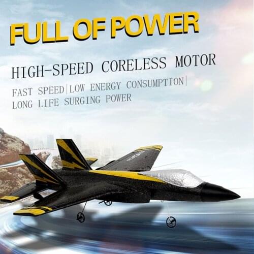 FX635 Two Channel Fighter 2.4G Remote Control Aircraft Electric Aircraft Model Toy Glider Model For Children Christmas gifts