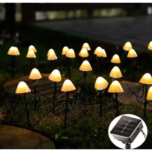 Garland Curtain Solar LED Lights