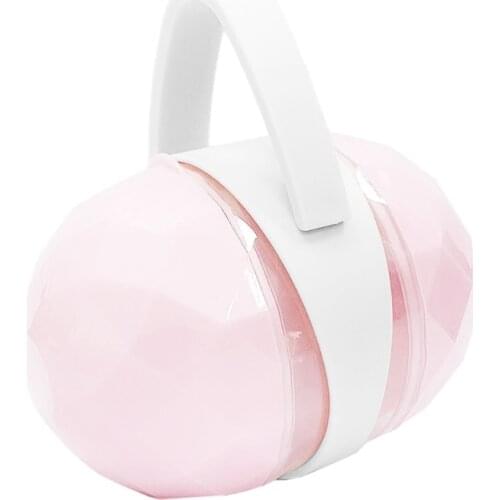 W3JF Nipple Storage Box Baby Pacifier Teat Container Portable Dustproof Soother Case Safe PP Plastic Box Stroller