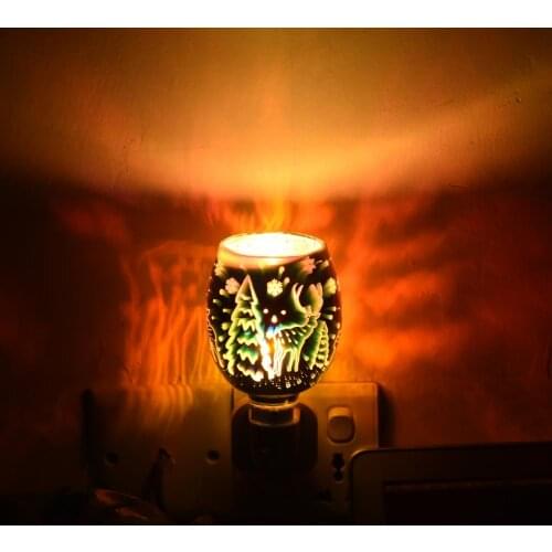 Incense Burner Aromatherapy Lamp Relaxing Wax Melting Heater Home Decoration Oil Burner Decoracao Para Casa Adornos Para Casa