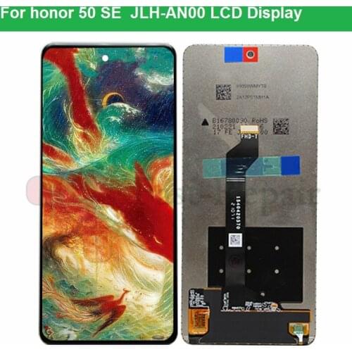 Original 6.78'' For Huawei Honor 50 SE LCD Display JLH-AN00 Touch Panel Glass Screen Digitizer Assembly For Honor 50SE LCD
