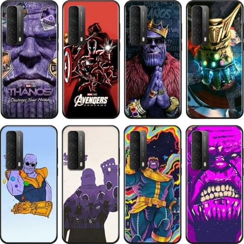 Marvel Thanos Infinity Gauntlet For Huawei Y9A Y9S Y9 Y8P Y8S Y7A Y7P Y7 Y6 Y6P Y6S Y5P Y5 Prime Pro 2019 2020 Soft Phone Case